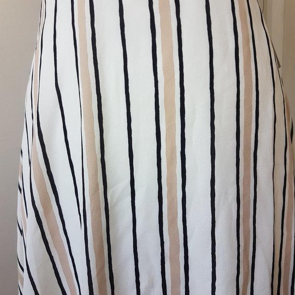Lulu's White Striped Halter Dress - Picture 4 of 5